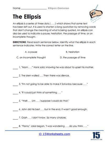 Ellipsis Exercises With Answers Kindle Editon