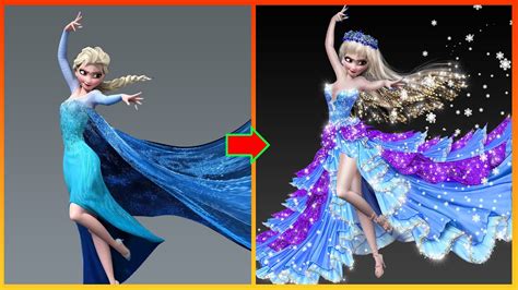 Elsa's Transformation: A Symphony of Elegance and Empowerment