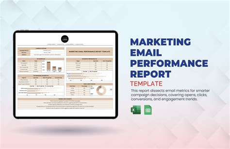 Email Marketing Report Template Excel