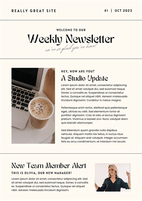 Email Newletter Templates