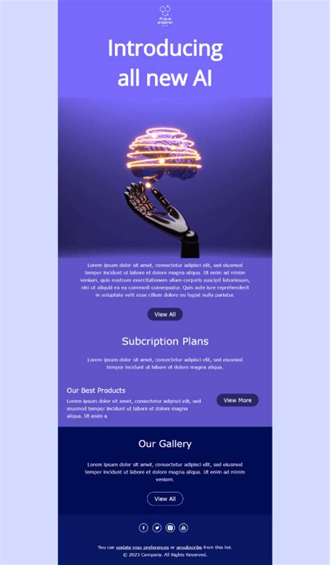 Email Template Ai