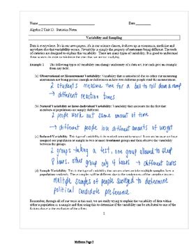 Emathinstruction Unit 11 Review Answer Doc