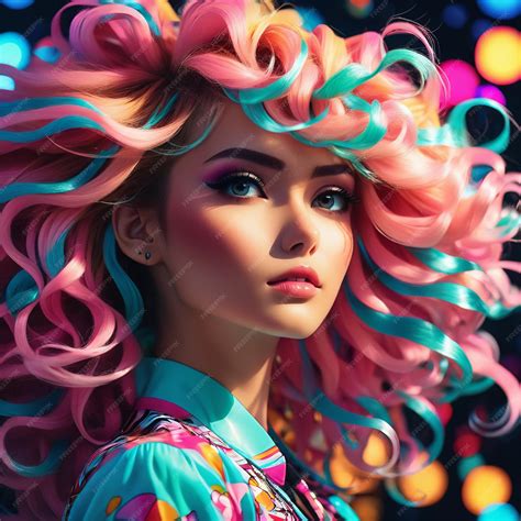 Embark on a Chromatophobia Journey with Belle Tress: An Exploration of Kaleidoscopic Hair Hues