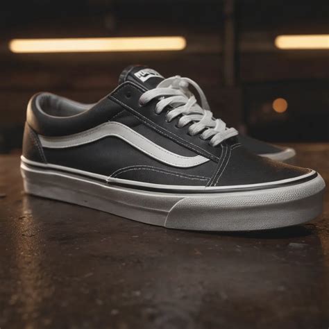 Embark on a Classic Journey with Authentic Black Vans: A Timeless Footwear Icon