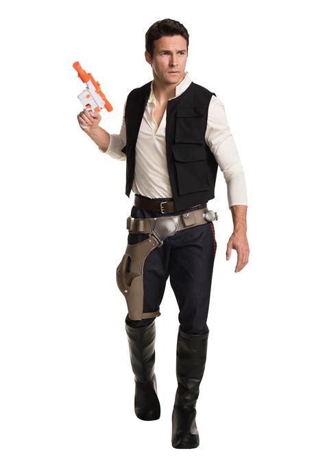 Embark on a Galactic Adventure: Transform into the Iconic Hans Solo with an Adult Costume