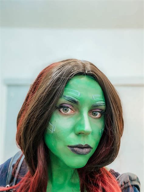 Embark on a Galactic Adventure with Gamora Costume Makeup