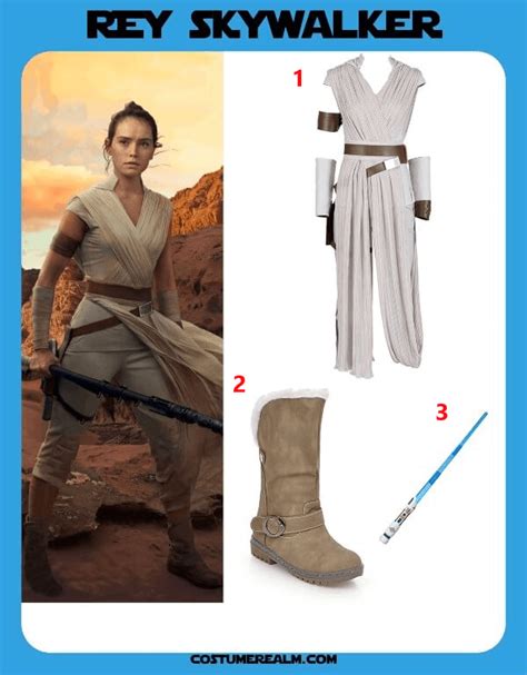 Embark on a Galactic Journey with the Iconic Rey Star Wars Costume: A Comprehensive Guide