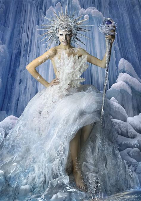 Embark on a Glacial Glamour with the Captivating Ice Queen Outfit