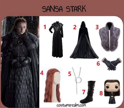 Embark on a Journey Through the Realm of Sansa Stark's Iconic Costumes: A Comprehensive Guide