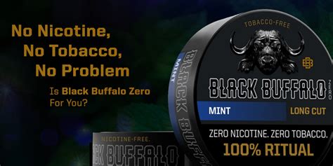 Embark on a Journey to Wellness: Discover the Power of Black Buffalo No Nicotine