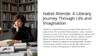 Embark on a Literary Journey with Isabel Allende: A Chronological Masterpiece