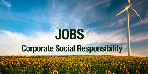 Embark on a Meaningful Career: Discover the World of Corporate Social Responsibility Jobs