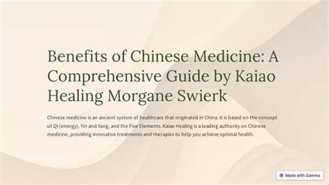 Embark on a Path to Healing: A Comprehensive Guide to Chinese Medicine