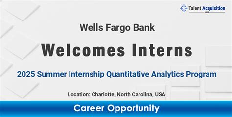 Embark on a Quantitative Analytics Adventure: Summer 2025 Analyst Program