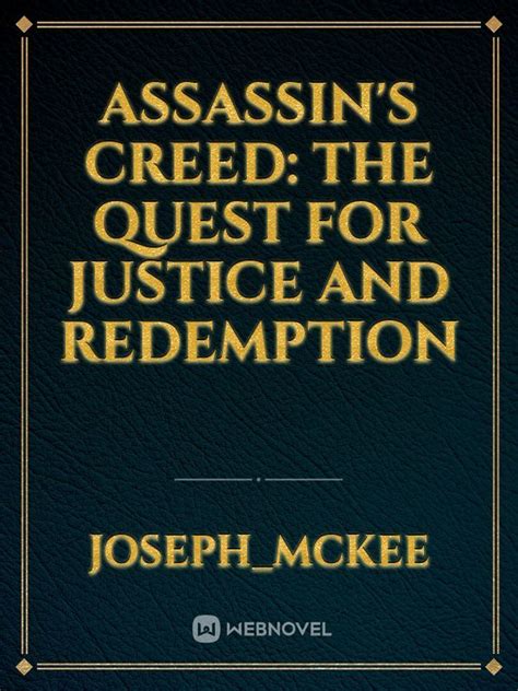 Embark on a Quest for Justice and Redemption