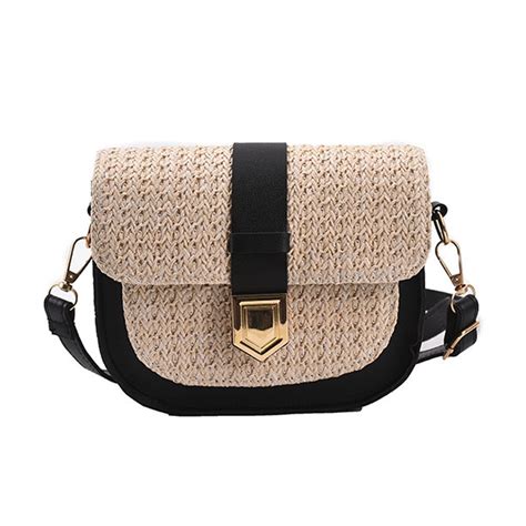 Embark on a Stylish Journey with the Enchanting Straw Crossbody Purse: A Timeless Accessory for Every Occasion