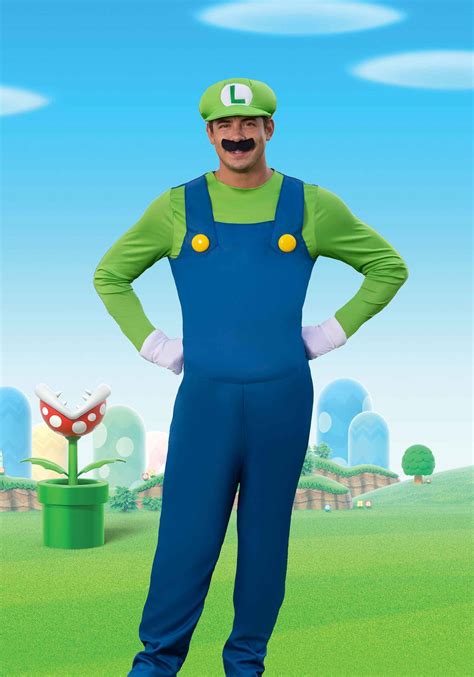 Embark on a Super Adventure with the Iconic Luigi Costume