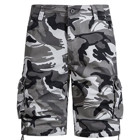 Embark on a Tactical Adventure with Camo Cargo Shorts for Men: A Comprehensive Guide