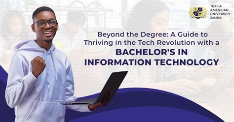 Embark on a Thriving Career with a Bachelor's in Information Technology