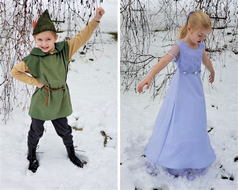 Embark on a Timeless Adventure with Peter Pan and Wendy Costumes