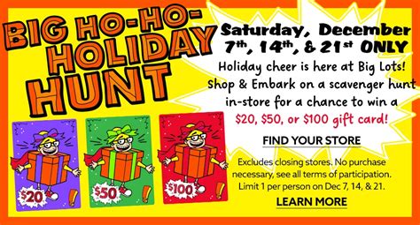 Embark on a Treasure Hunt at Big Lots in Brockport