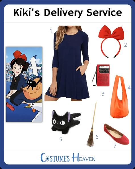 Embark on an Enchanted Adventure: A Comprehensive Guide to the Iconic Kiki's Delivery Service Costume