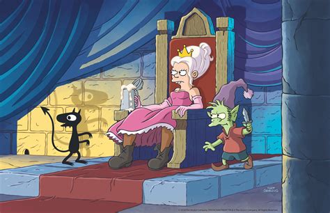 Embark on an Enchanting Journey with the Beloved Characters of Disenchantment