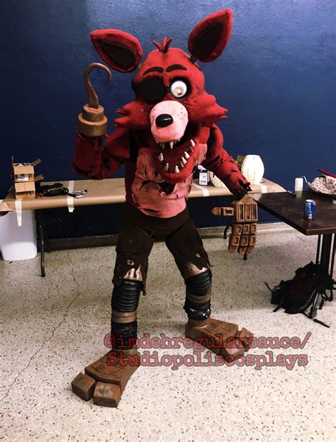 Embark on an Epic Adventure with the Affordable Red FNAF Metal Foxy Costume