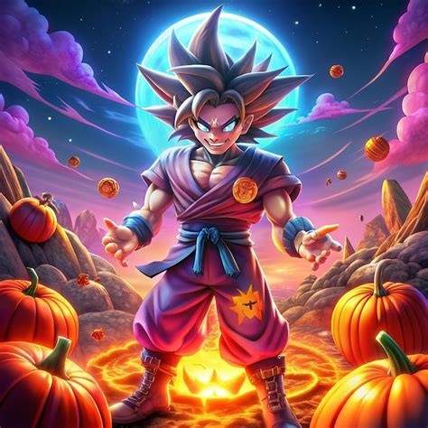 Embark on an Epic Halloween Journey: Transform into the Legendary Goku with a Captivating Costume