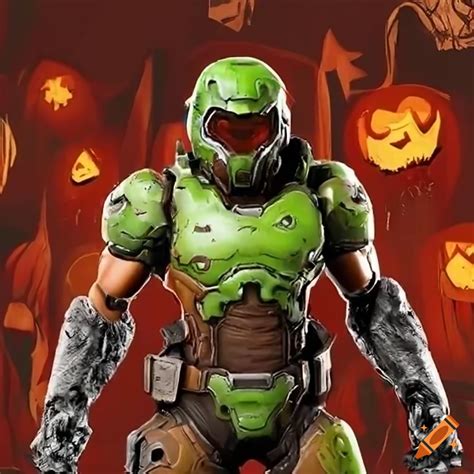 Embark on an Epic Halloween with the Legendary Doom Slayer Costume