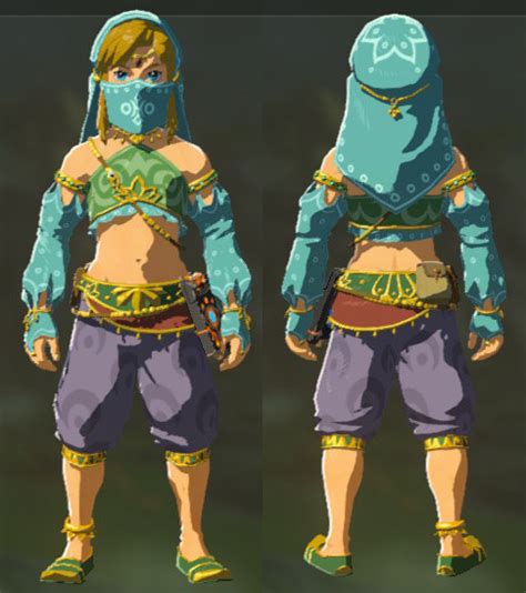 Embark on an Epic Journey in the Breath of the Wild with Link's Legendary Gerudo Outfit