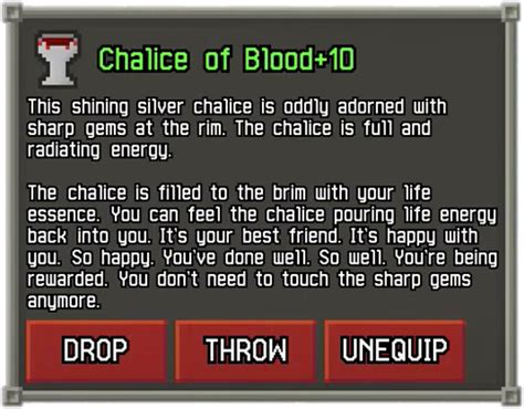 Embark on an Epic Quest: A Comprehensive Guide to the Chalice of Blood Pixel Dungeon