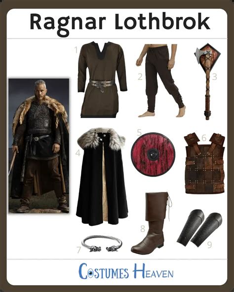 Embark on an Epic Saga: Crafting the Legendary Ragnar Lothbrok Costume