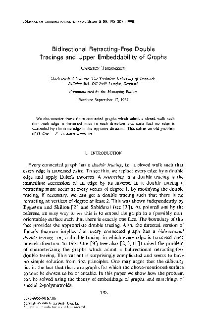 Embeddability in Graphs 1st Edition PDF