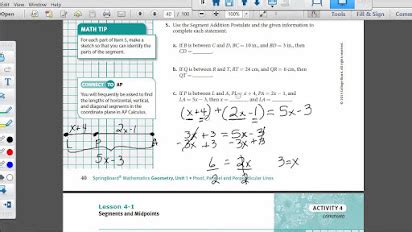 Embedded Assessment Answers Algebra 2 College Springboard PDF