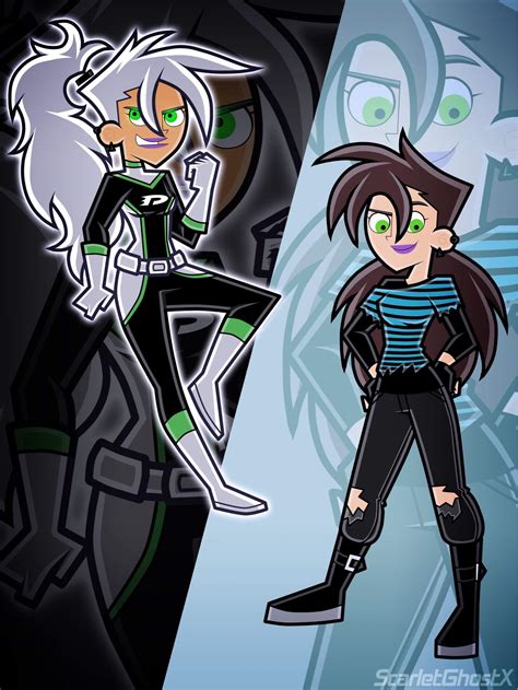 Ember and Danny Phantom: An Epic Superhero Fusion