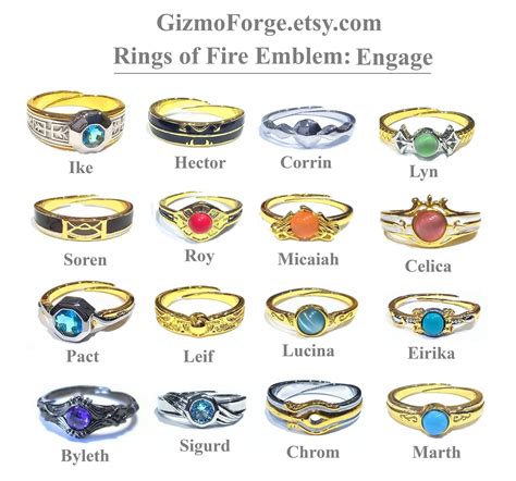 Emblem Rings: