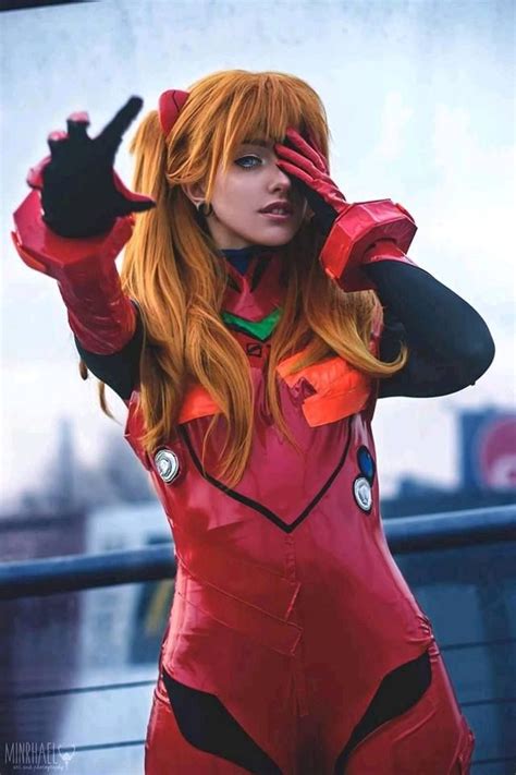 Embody Fiery Determination with Exquisite Evangelion Asuka Cosplay