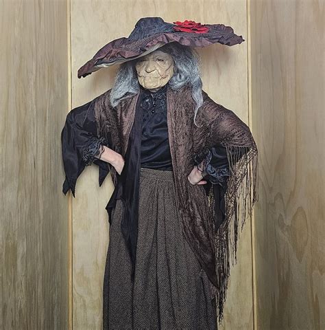 Embody the Chilling Elegance of Grandmama Addams with This Enchanting Costume