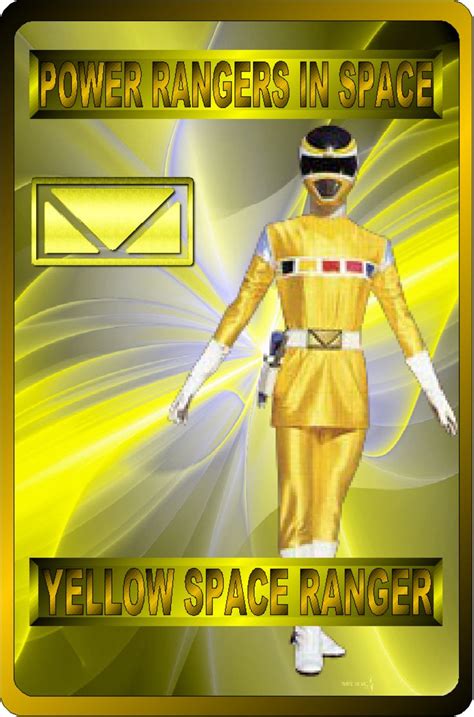 Embody the Courage and Leadership of the Yellow Space Ranger