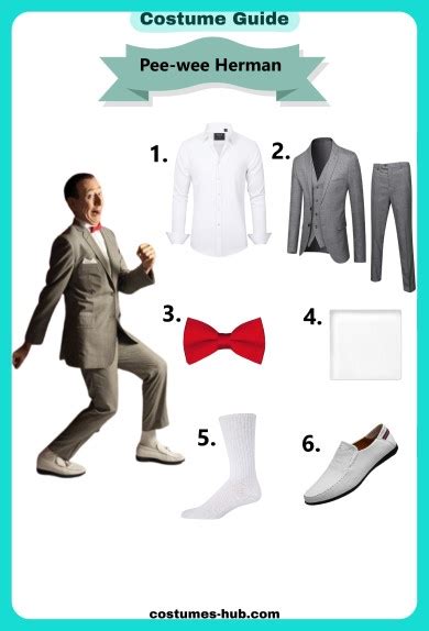 Embody the Eccentricity: A Comprehensive Guide to the Pee-wee Herman Costume