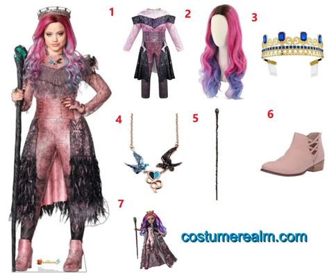 Embody the Enchanting Grace of Audrey from Descendants with a Captivating Costume