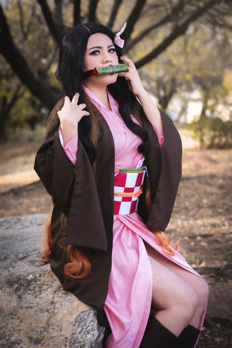 Embody the Enchanting Spirit of Nezuko with a Sexy Cosplay