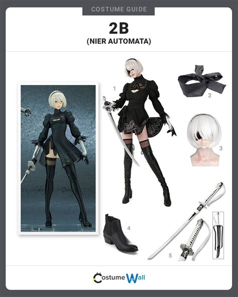 Embody the Enigma: A Comprehensive Guide to the Enchanting Nier Automata 2B Costume