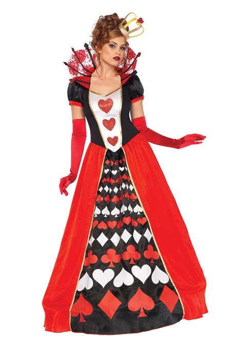 Embody the Enigmatic Queen of Hearts with an Alice Costume Fit for Royalty