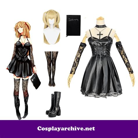 Embody the Ethereal Charm of Misa Amane: A Comprehensive Guide to Crafting Her Death Note Costume