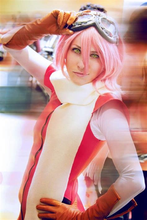 Embody the Exuberant Spirit of Fooly Cooly with a Haruko Cosplay