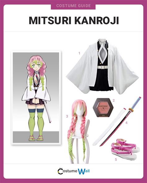 Embody the Graceful Serpent: The Enchanting Mitsuri Costume Guide