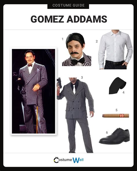 Embody the Iconic Refinement: A Comprehensive Guide to Gomez Costumes