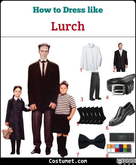 Embody the Mysterious Charm of Lurch: A Comprehensive Guide to the Addams Family Costume